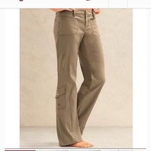 Athleta Dipper hiking tan/kacky brown pants, 8